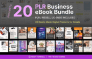 20 PLR Business EBook Bundle