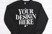 Gildan 18000 Sweatshirt Mockup Bundle - Image 2